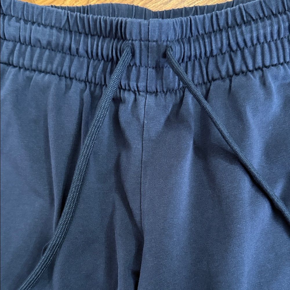 Women’s Adidas Dark Blue Joggers with Logo - Picture 4 of 8
